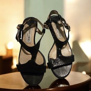 Jimmy Choo Black Women's Sandals